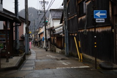 美濃の町並み・路地