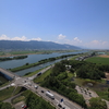 揖斐川と養老山系