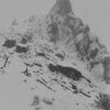 復刻フィルム写真　雪の南アルプス地蔵ヶ岳オベリスク　(2,764m)