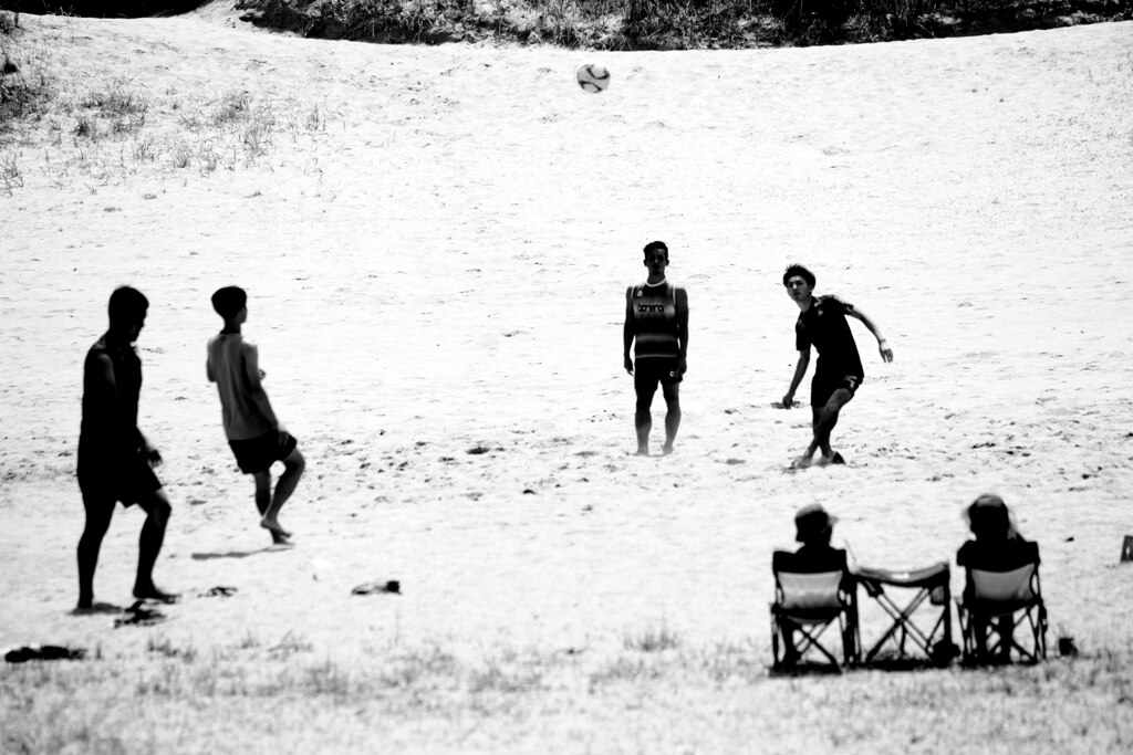 夏のシルエット