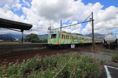 カラフルな電車