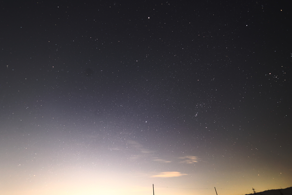 お星さま、キラキラ☆彡