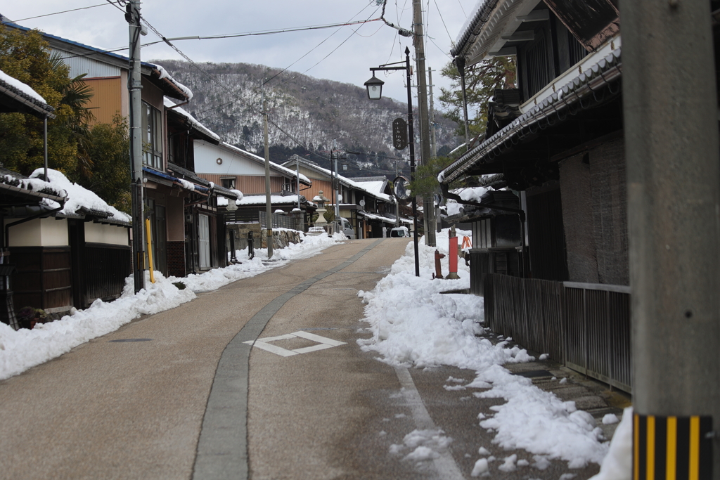 冬の中山道