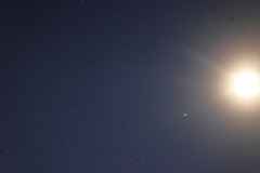 お月さんと、土星君と海王星さま