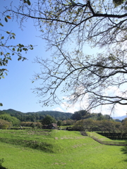 石舞台古墳全景