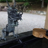 手水舎の可愛い龍