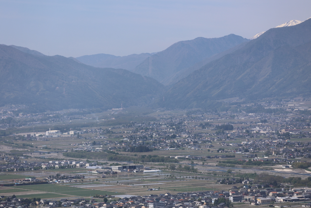 野麦峠への道
