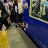 青い電車