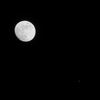 月と木星のランデブーの夜