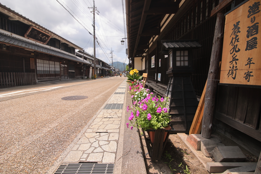 夏の中山道
