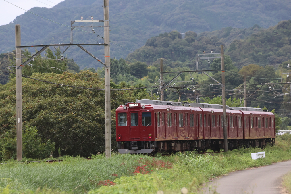 岐阜を走る近鉄