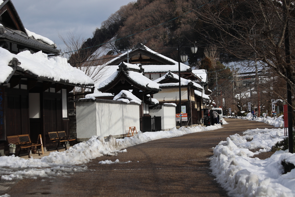 冬の中山道
