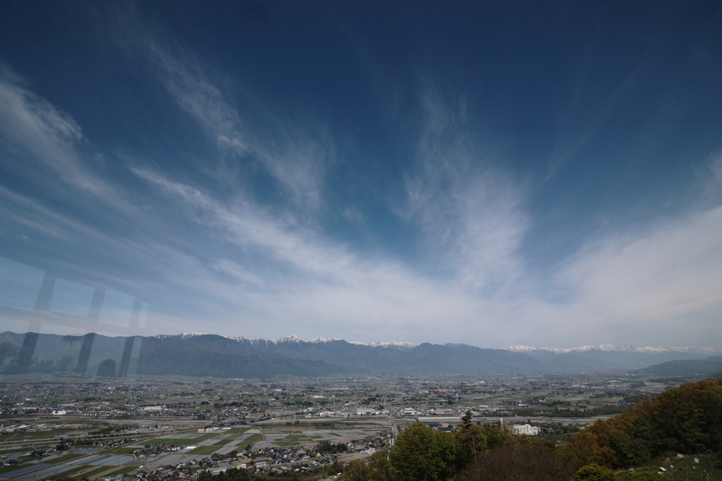 40年ぶりの安曇野風景