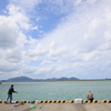 日本海で釣り