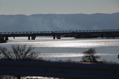冬 木曾川