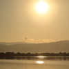 木曾川夕景