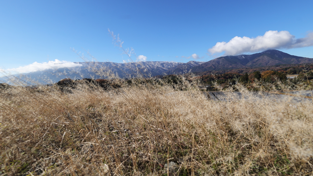 雪が降った鈴鹿山脈