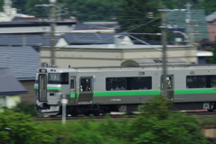 流し撮りテスト