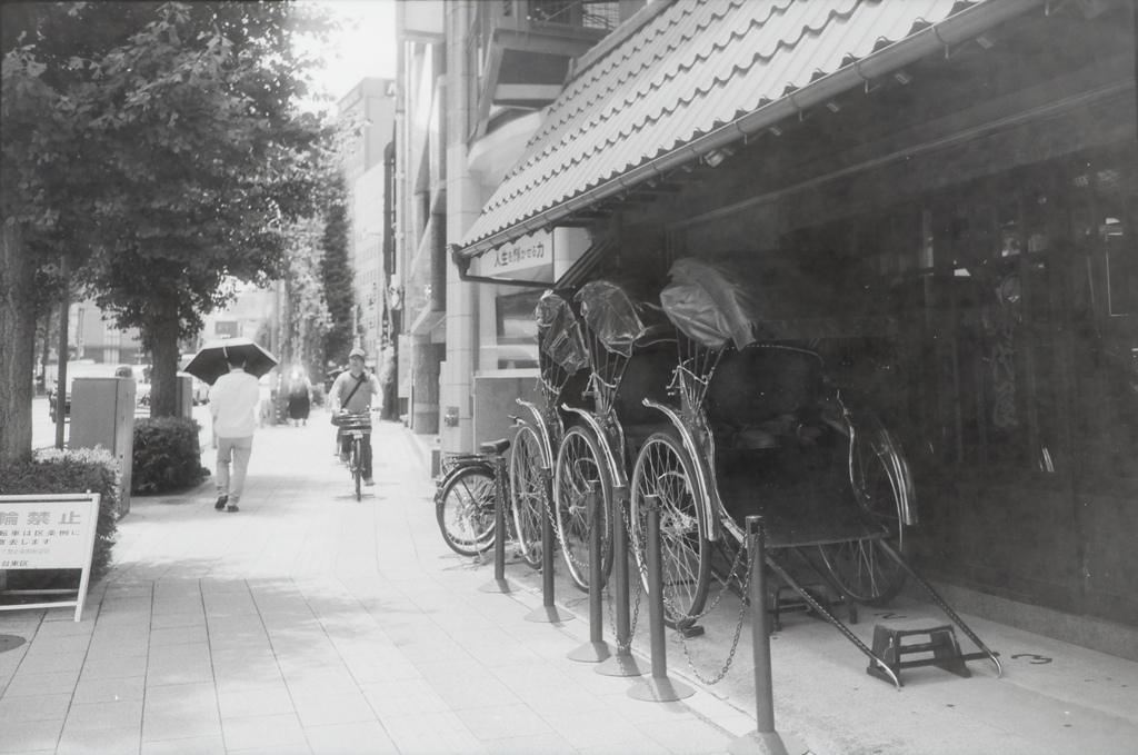 東京の人力車