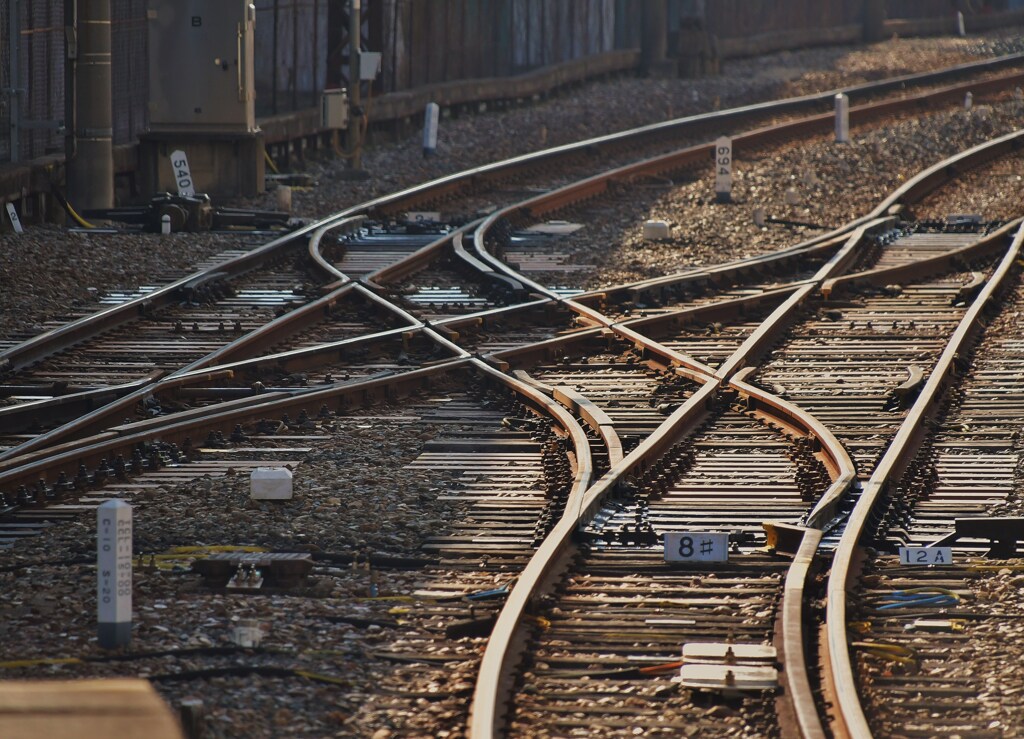 ローカル線の終着駅