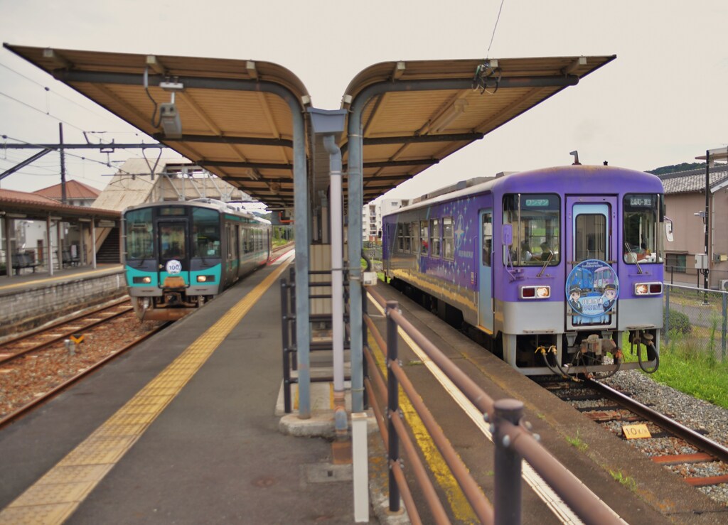 加古川線粟生