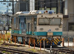 レール探傷車