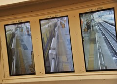ドクターイエロー到着ITV