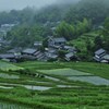 雨雲の里山
