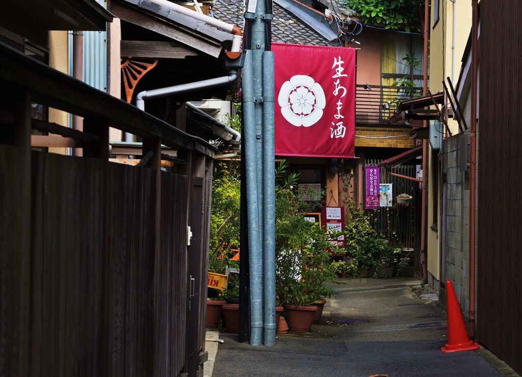 京の路地裏