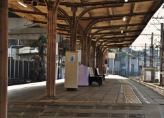 ローカル線の終着駅