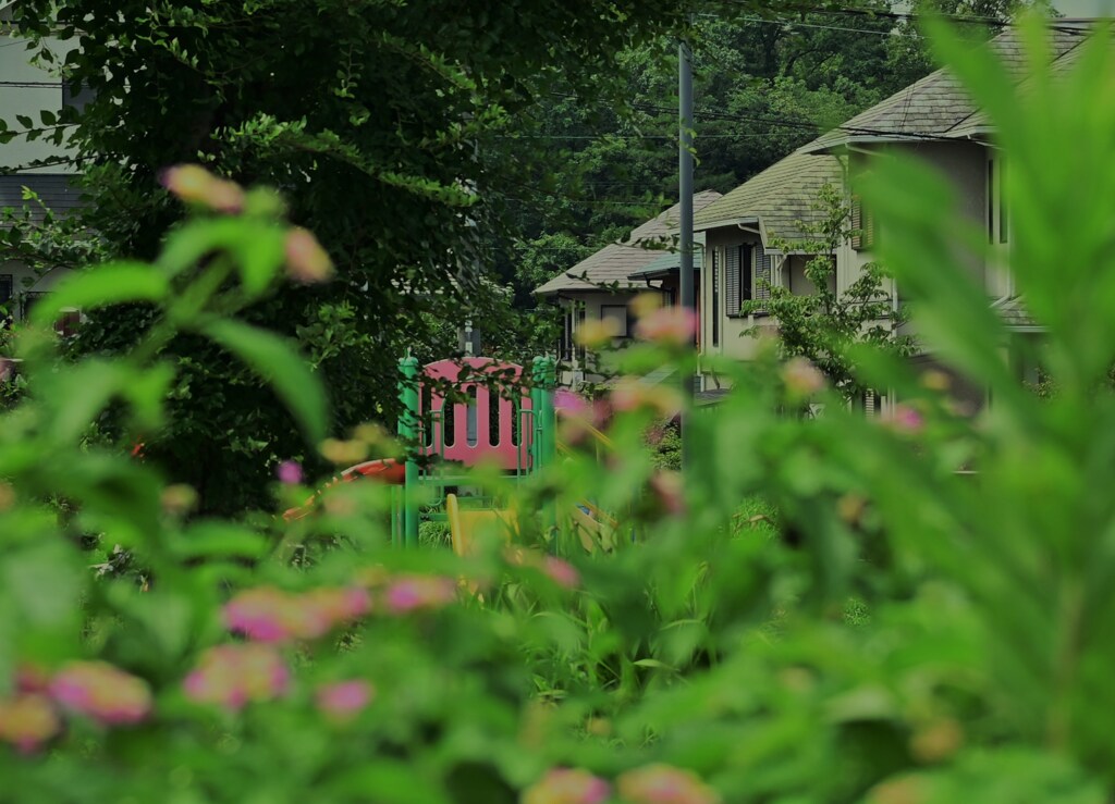 住宅街の遊具