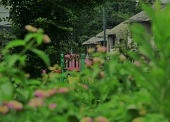 住宅街の遊具