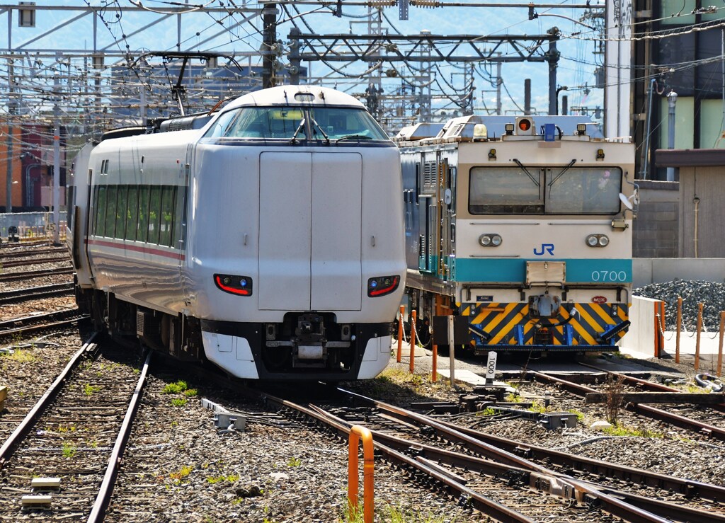 まいづる＆レール探傷車