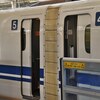 14時16分「のぞみ69号」が「ドクターイエローこだま検測下り」より先に出発