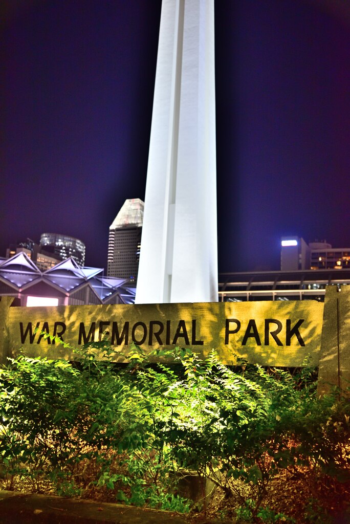 Merlion at night jpg (3)