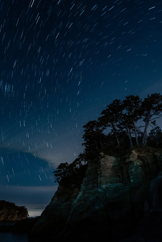 夏の夜の堂ヶ島