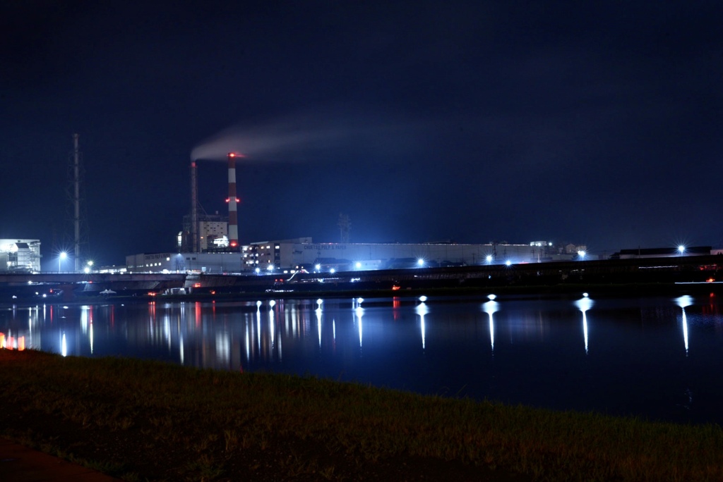 工場夜景