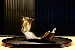 Show Plate inspired by Rimpa