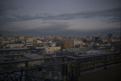 黄昏の街