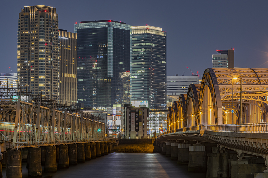 大阪　十三大橋