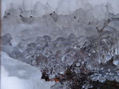 自然の氷
