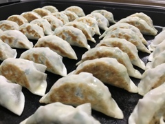 餃子4人前！