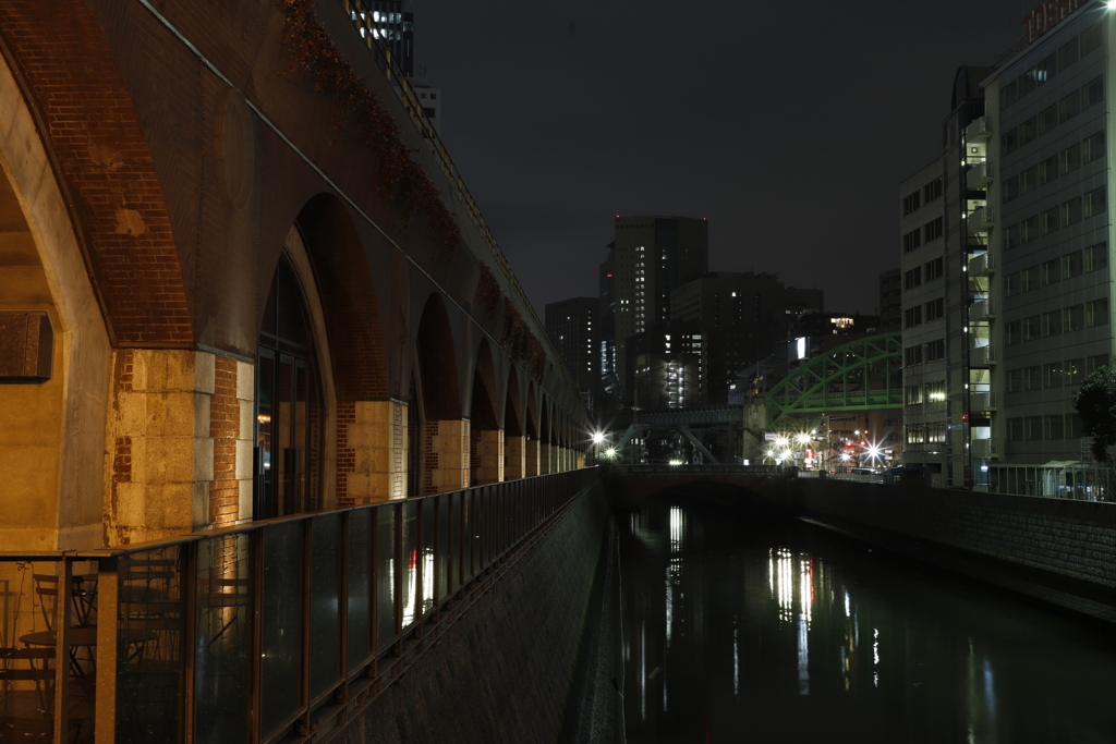夜の万世橋 3