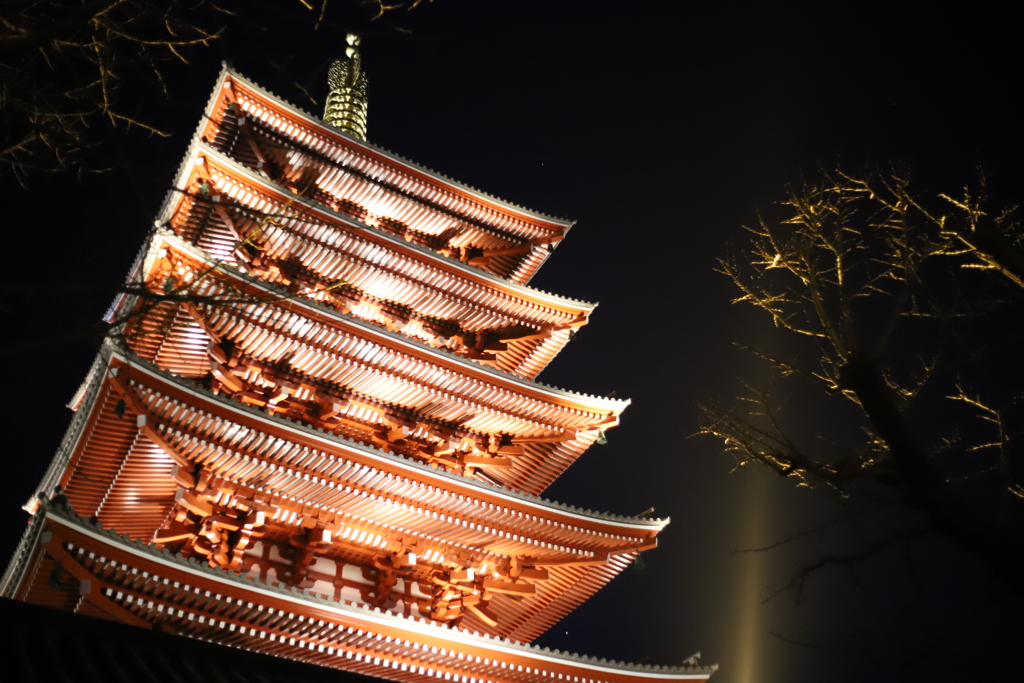 浅草寺 五重塔