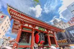 浅草寺：雷門（風雷神門）