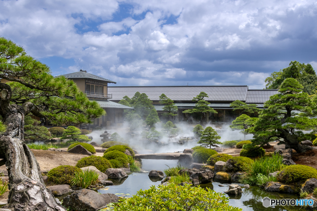由志園：八雲の庭園