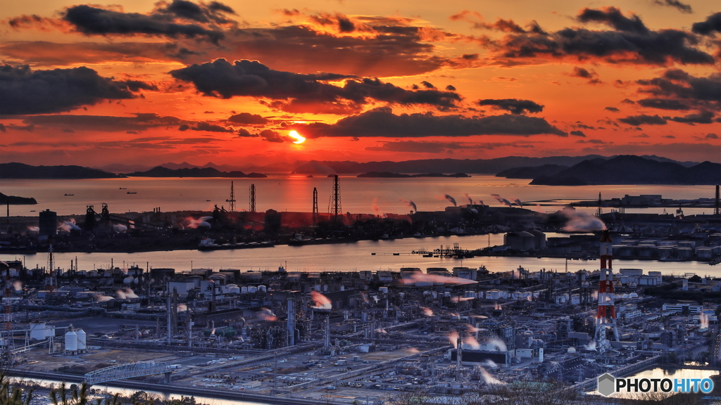 工場夕景 part 13