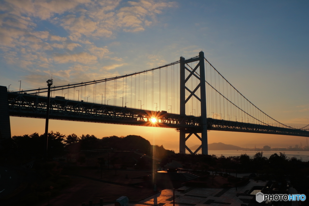 瀬戸大橋×朝日