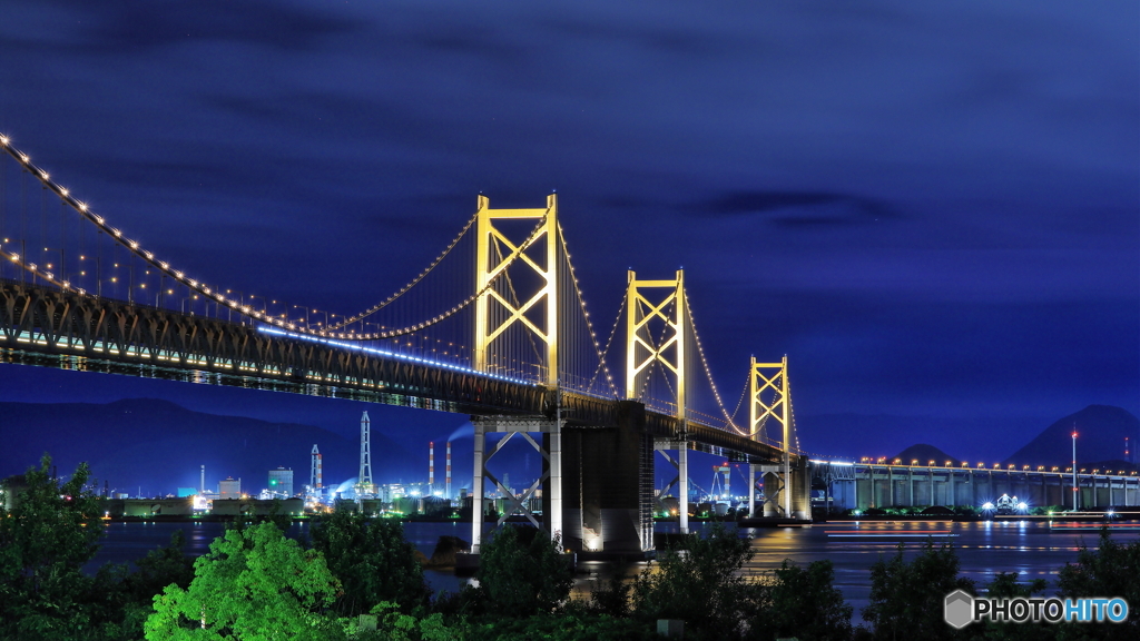 瀬戸大橋夜景 part 2
