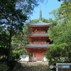 雪舟の里（井山宝福禅寺）三重塔